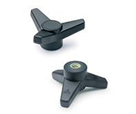 VB.639-Volantini di serraggio a tre bracci